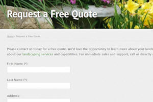 Get more customers with quote request forms
